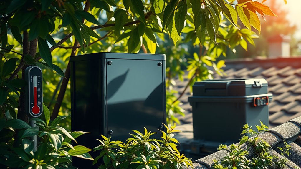temperature impacts solar battery