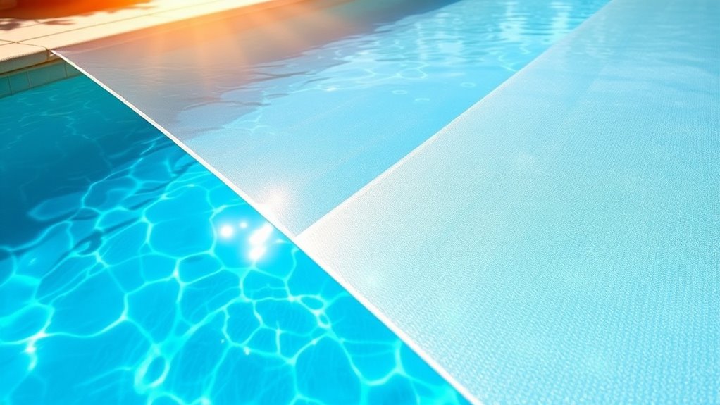 traps heat reduces evaporation