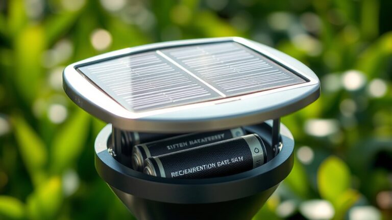 types of solar light batteries
