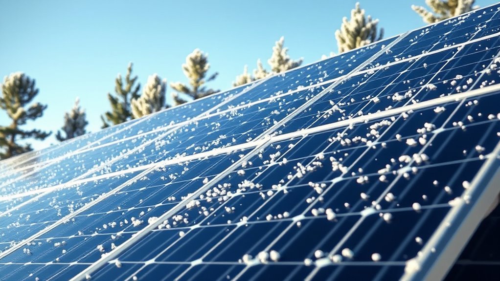 winter solar panel efficiency